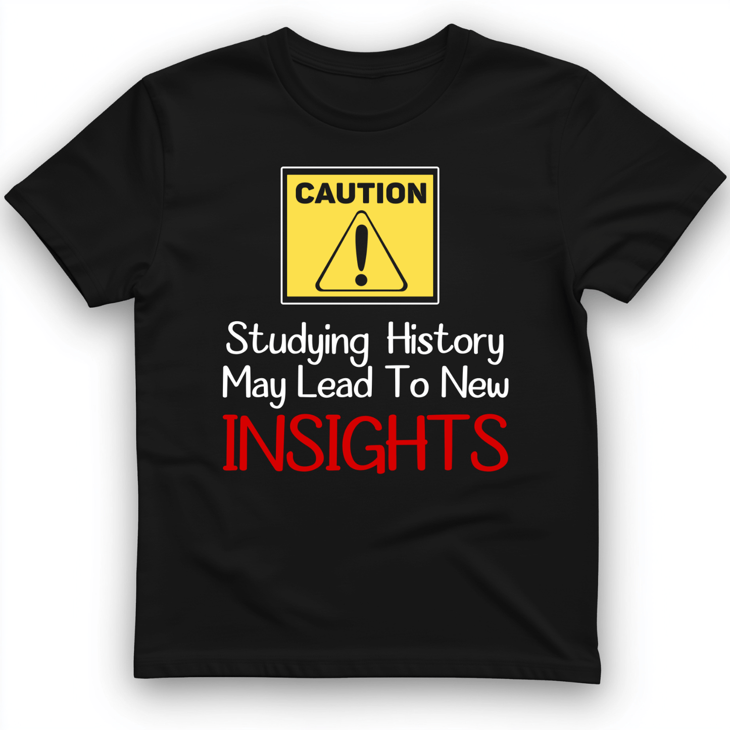 Caution Insights T-Shirt Black / S