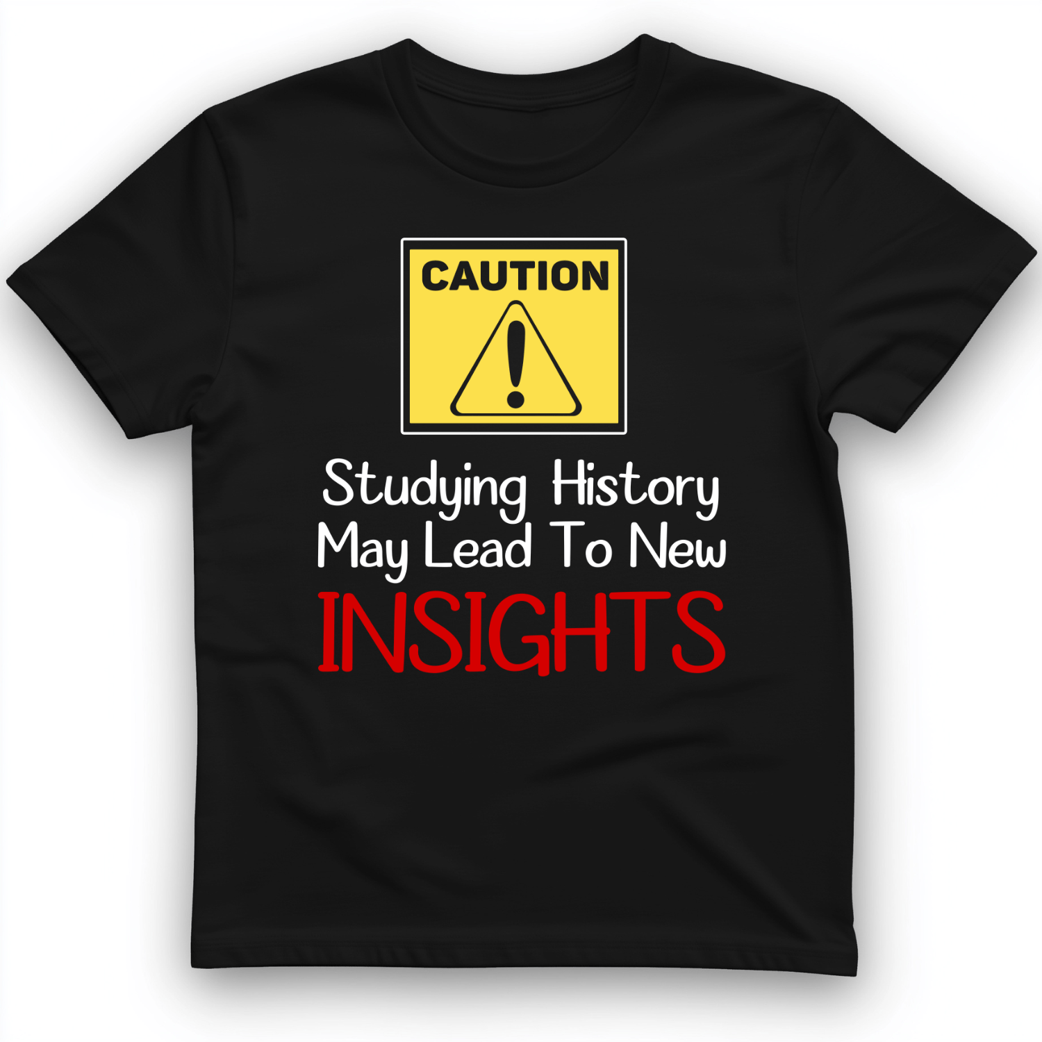 Caution Insights T-Shirt Black / S