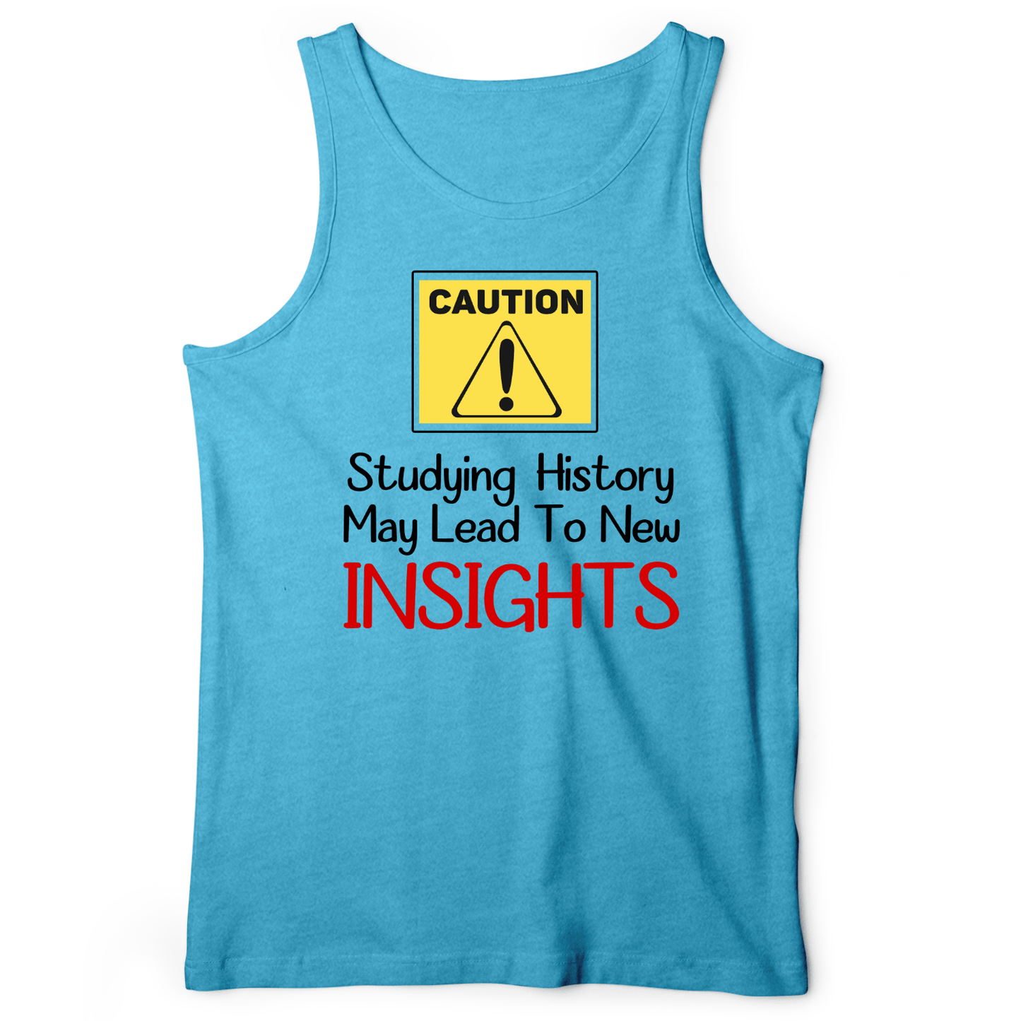 Caution Insights Tank Aqua TriBlend / XS
