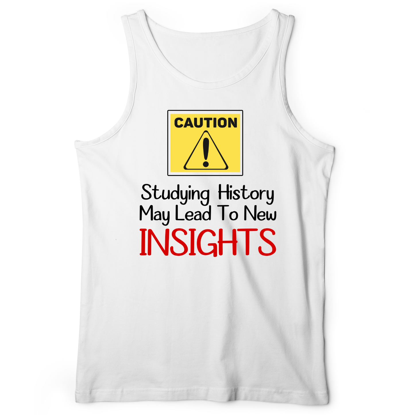 Caution Insights Tank White / XS