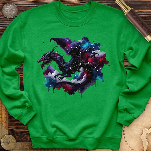 Celestial Dragon Crewneck Irish Green / S