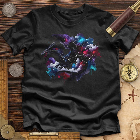 Celestial Dragon High Quality Tee Black / S