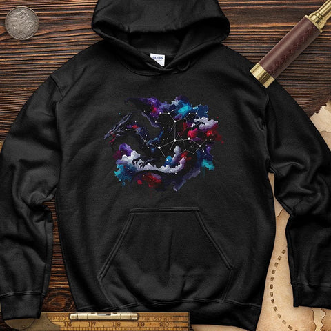 Celestial Dragon Hoodie Black / S