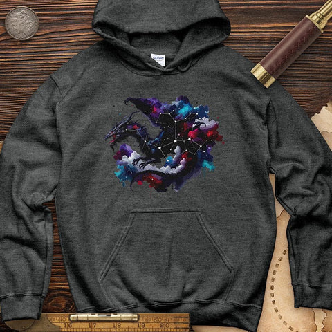 Celestial Dragon Hoodie Dark Heather / S