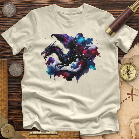 Celestial Dragon Premium QualityTee Natural / S