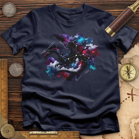 Celestial Dragon T-Shirt Navy / S