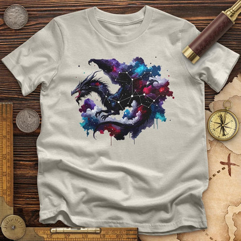 Celestial Dragon T-Shirt Ice Grey / S