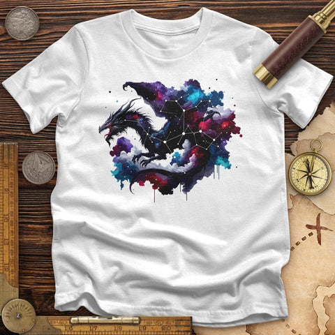 Celestial Dragon T-Shirt White / S