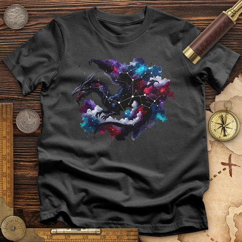 Celestial Dragon T-Shirt Charcoal / S