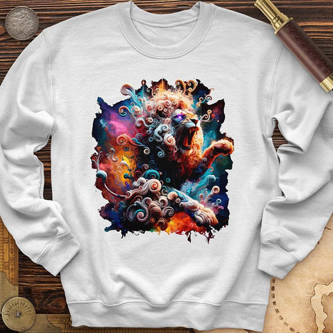 Celestial Lion Crewneck White / S