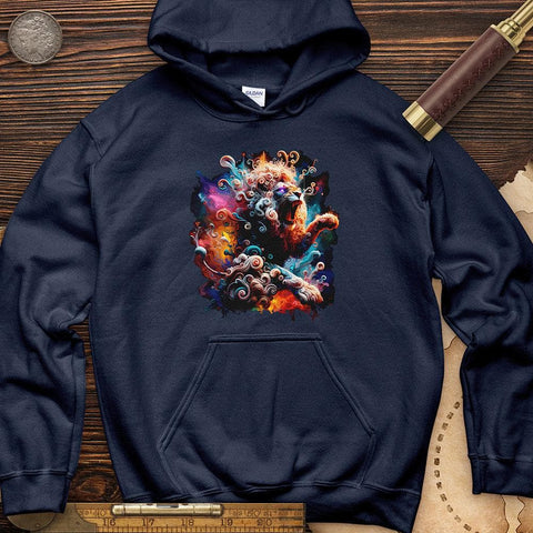 Celestial Lion Hoodie Navy / S