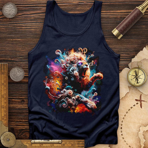 Celestial Lion Tank Navy / XS