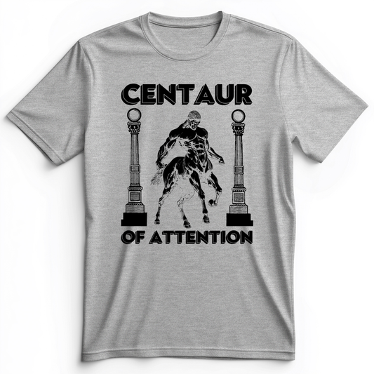 Centaur of Attention Premium Tee Athletic Heather / S