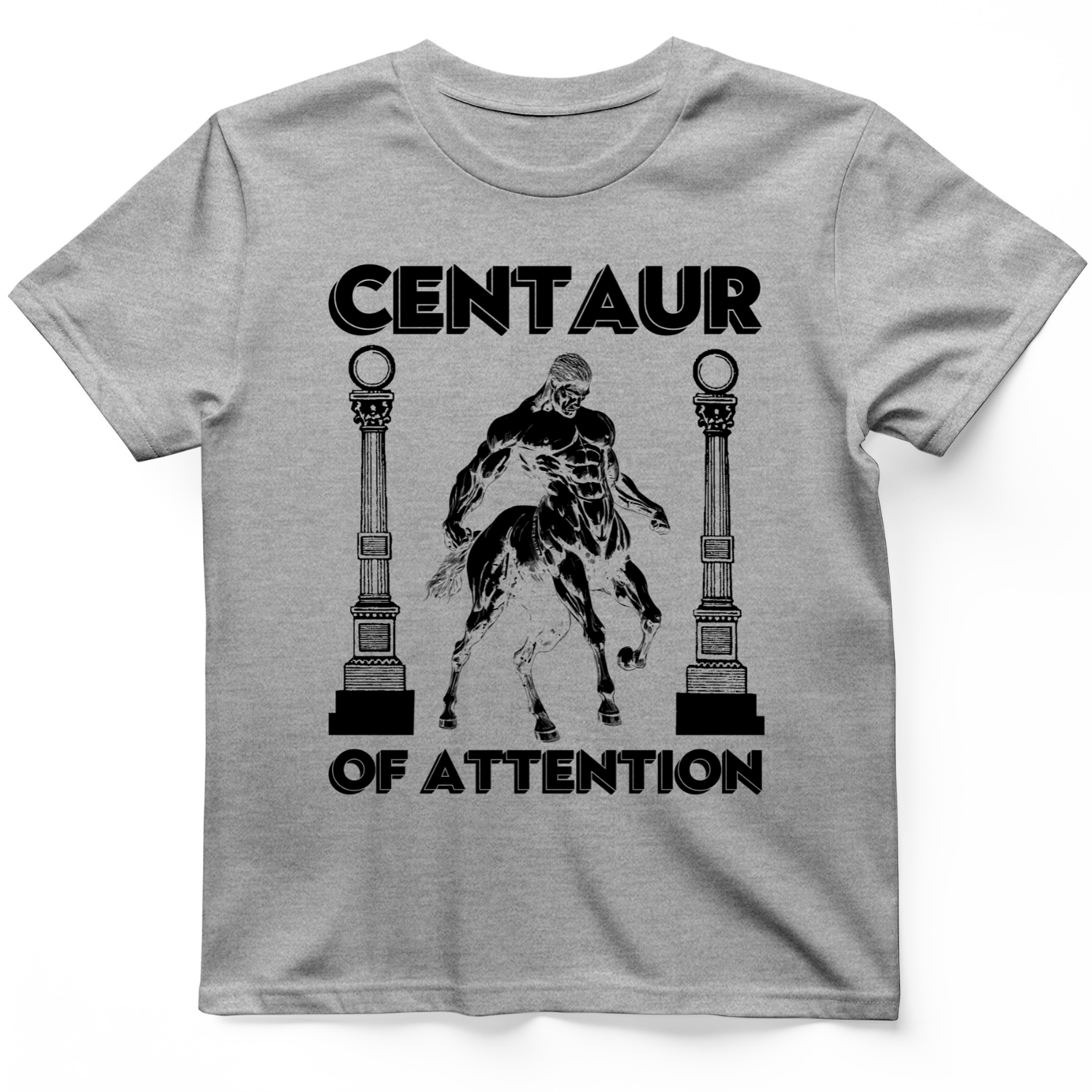 Centaur of Attention T-Shirt Sport Grey / S