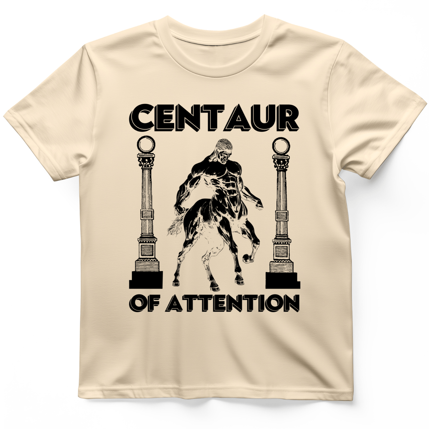 Centaur of Attention T-Shirt Natural / S