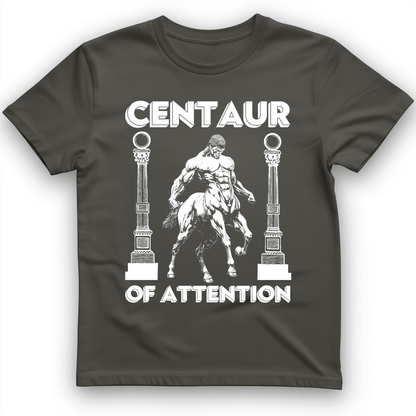 Centaur of Attention T-Shirt Charcoal / S