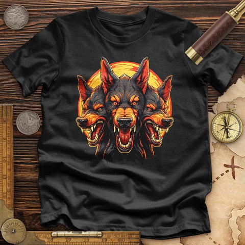 Cerberus' Fury High Quality Tee Black / S