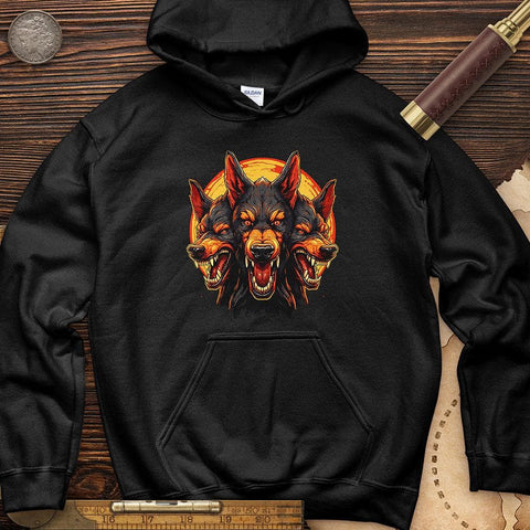 Cerberus' Fury Hoodie Black / S