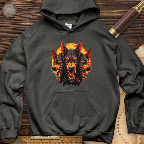 Cerberus' Fury Hoodie Charcoal / S