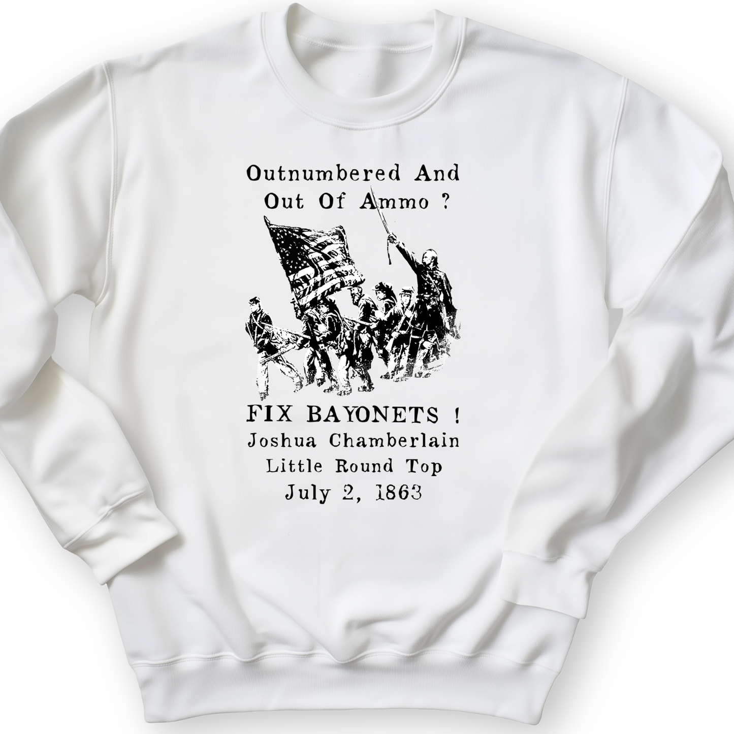 Chamberlain Crewneck White / S