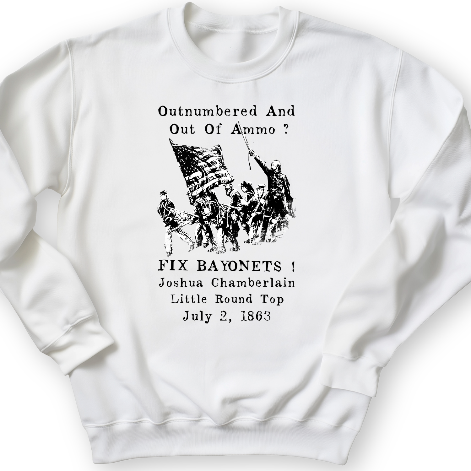 Chamberlain Crewneck White / S