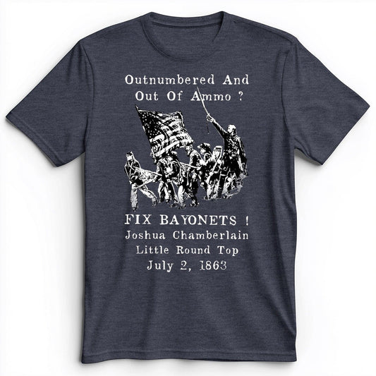 Chamberlain Premium Tee Heather Navy / S