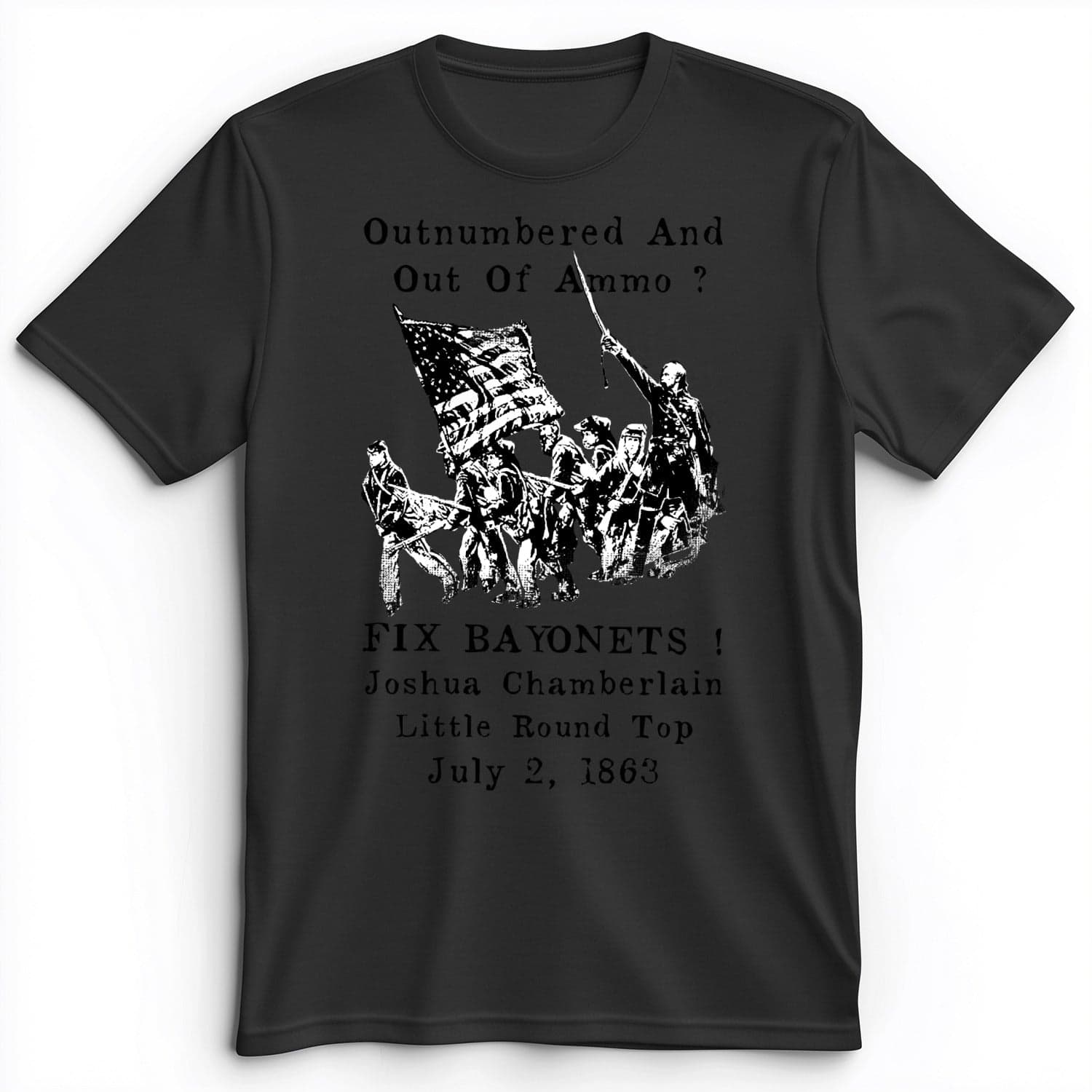 Chamberlain Premium Tee Dark Grey Heather / S