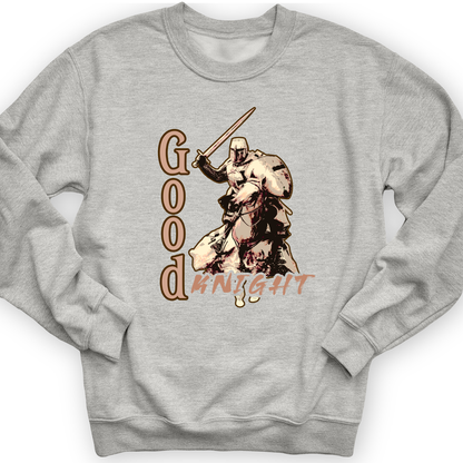 Charging Knight Crewneck Sport Grey / S