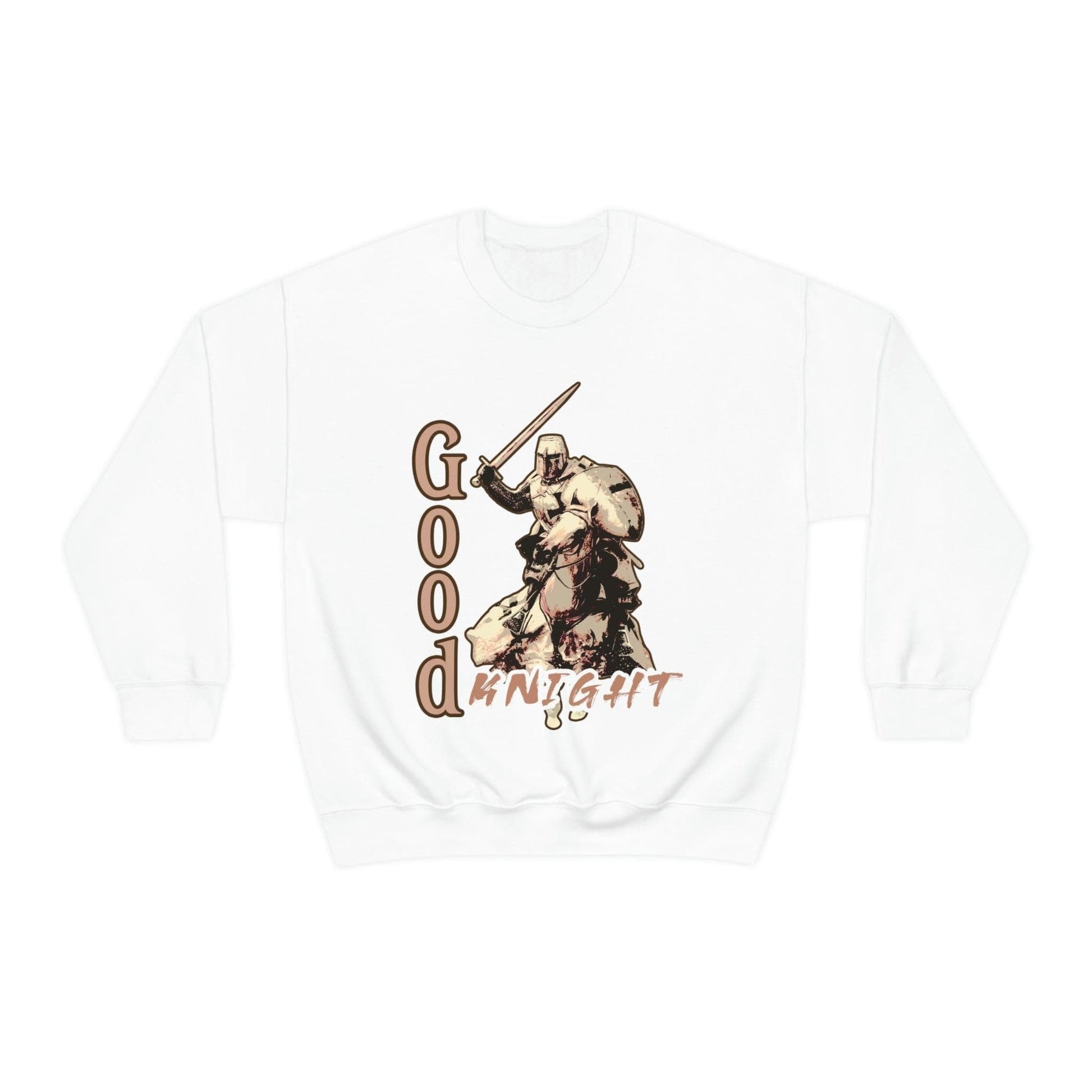 Charging Knight Crewneck S / White