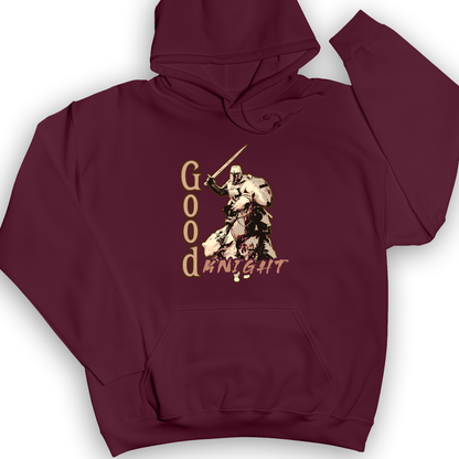 Charging Knight Hoodie Maroon / S