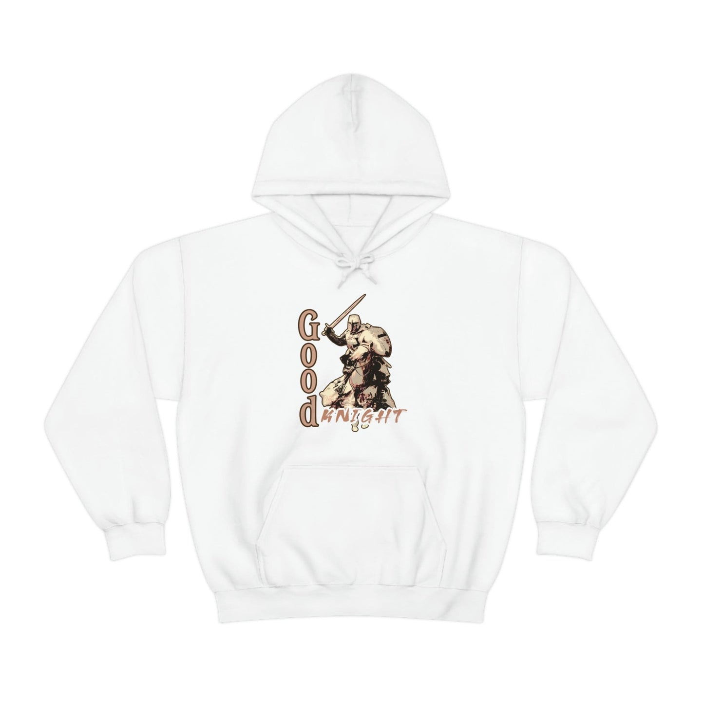 Charging Knight Hoodie White / S