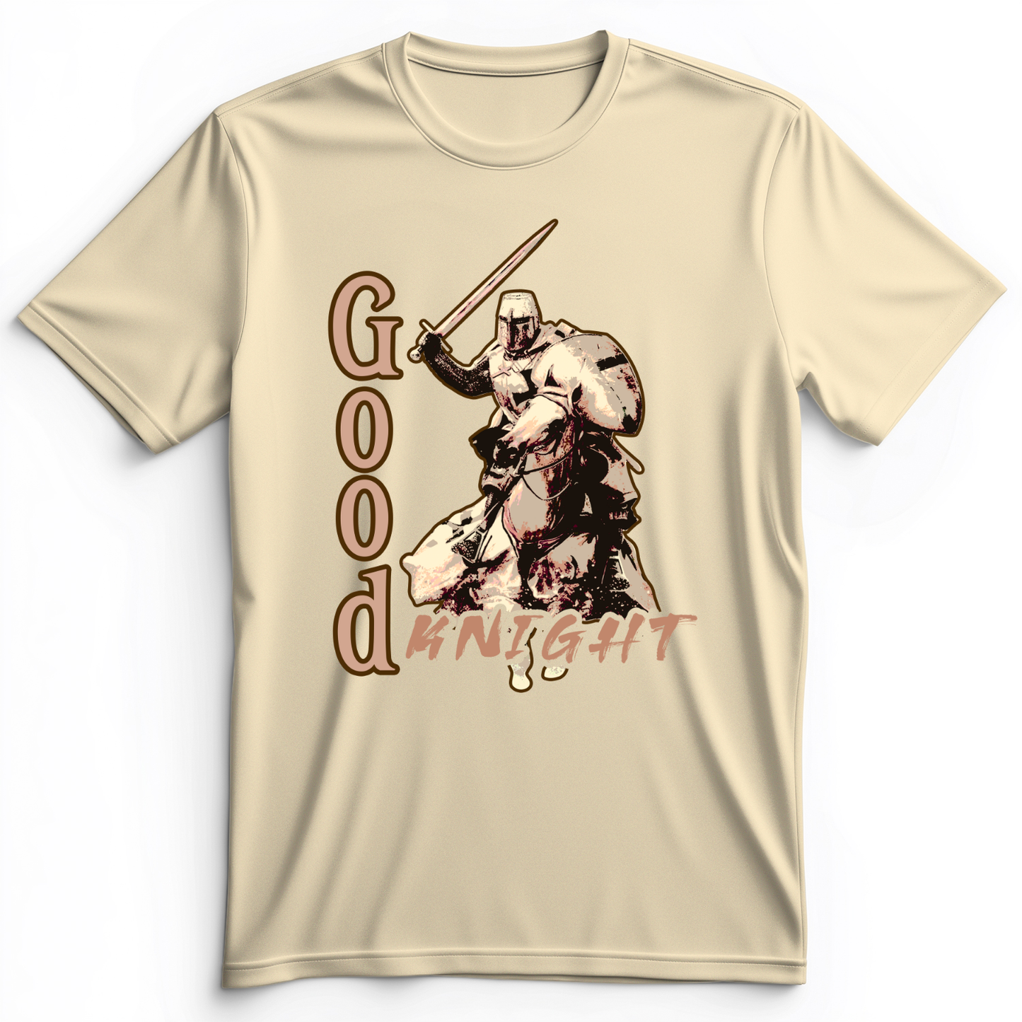 Charging Knight Premium Tee Natural / S