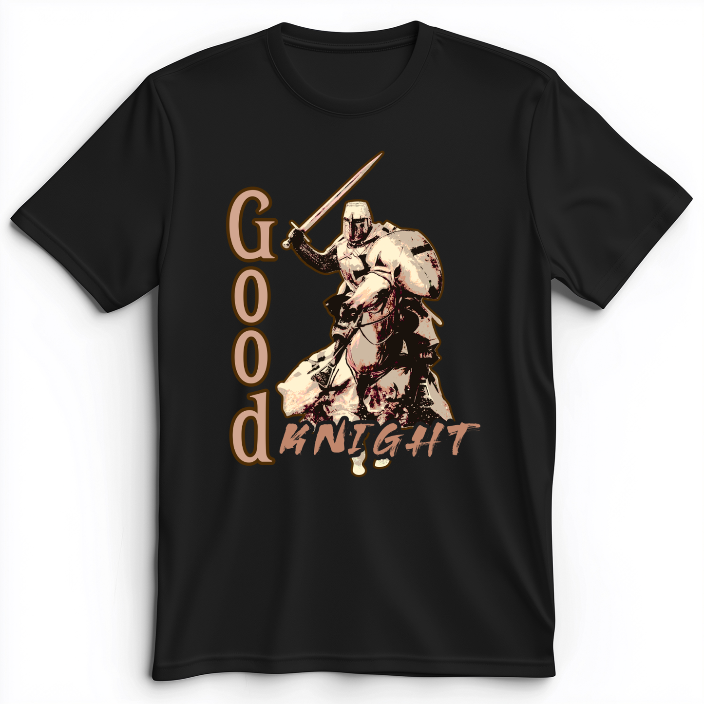 Charging Knight Premium Tee Black / S