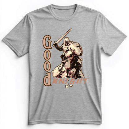 Charging Knight Premium Tee Athletic Heather / S