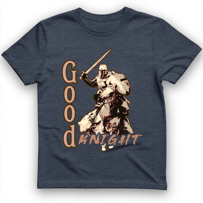 Charging Knight T-Shirt Heather Navy / S