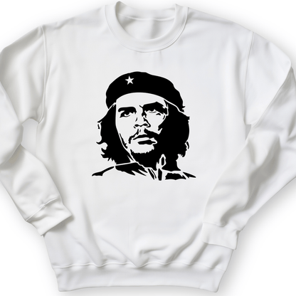 Che Guevara B&W Crewneck White / S