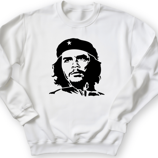 Che Guevara B&W Crewneck White / S