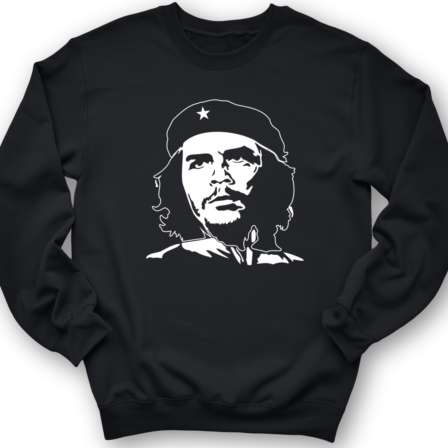 Che Guevara B&W Crewneck Black / S