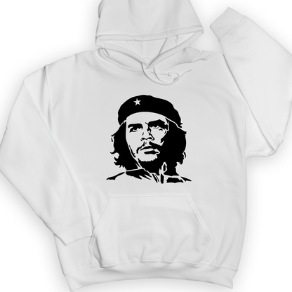 Che Guevara B&W Hoodie White / S