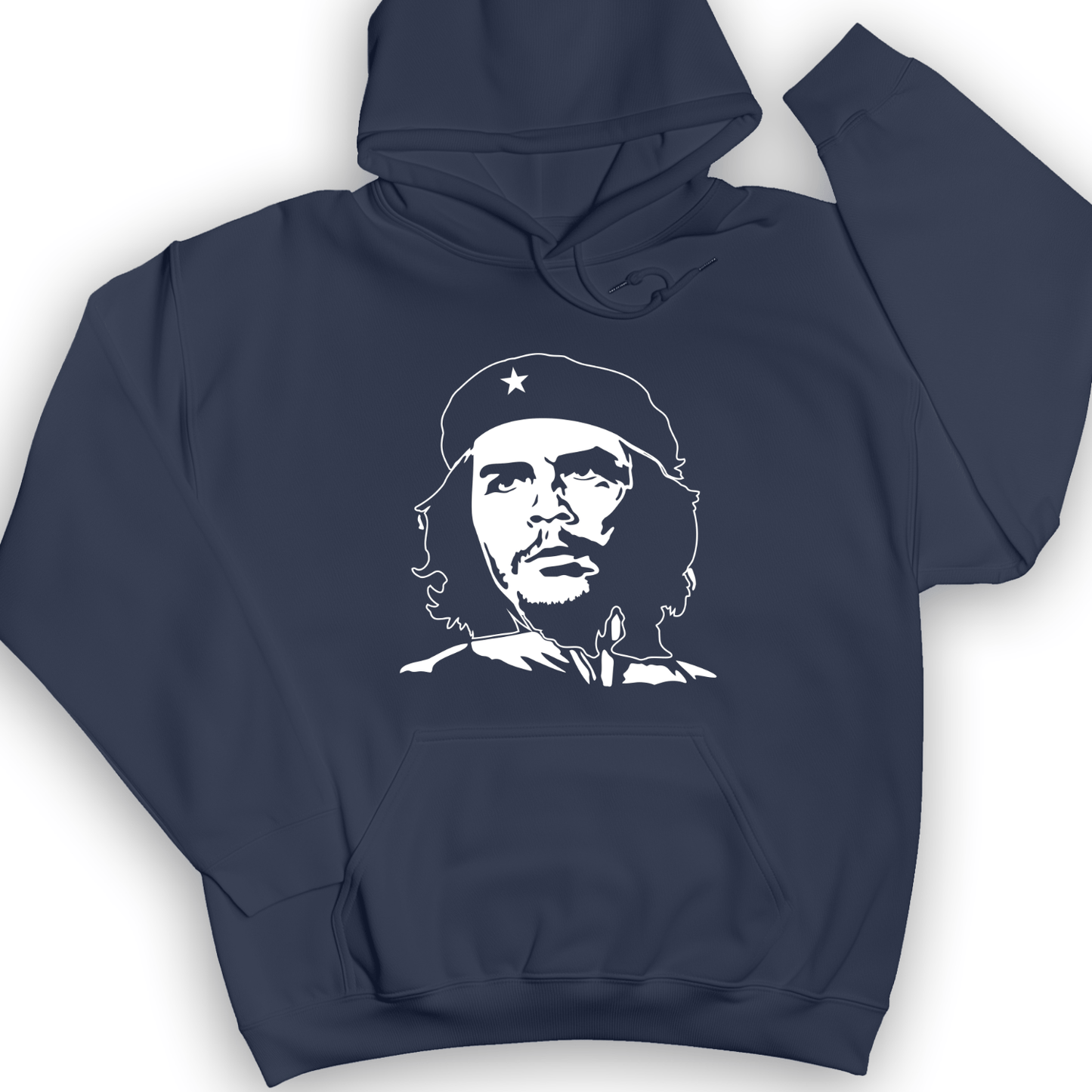 Che Guevara B&W Hoodie Navy / S