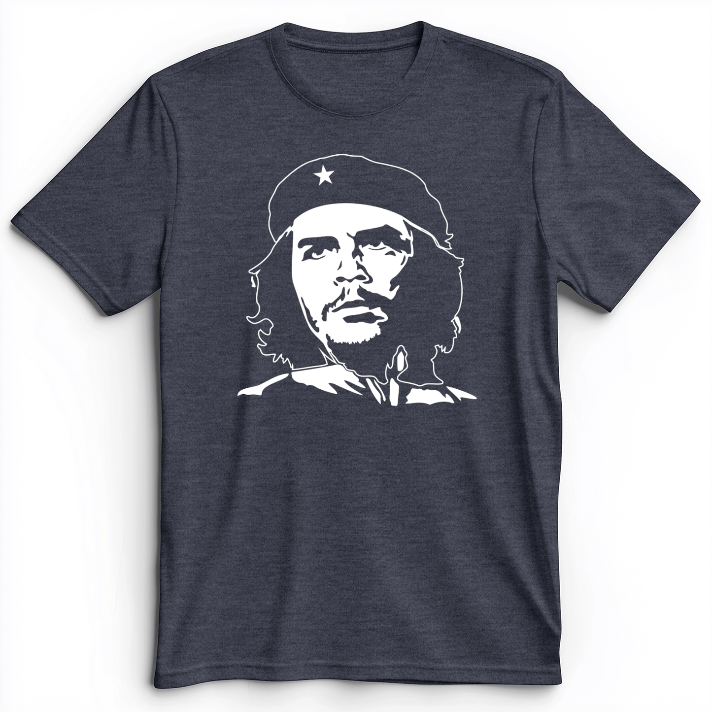 Che Guevara B&W Premium Tee Heather Navy / S