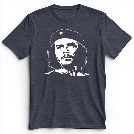 Che Guevara B&W Premium Tee Heather Navy / S