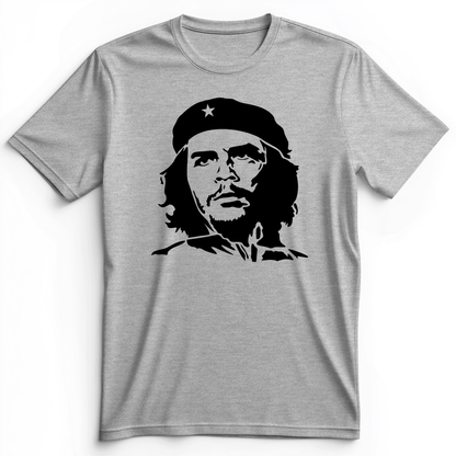 Che Guevara B&W Premium Tee Athletic Heather / S