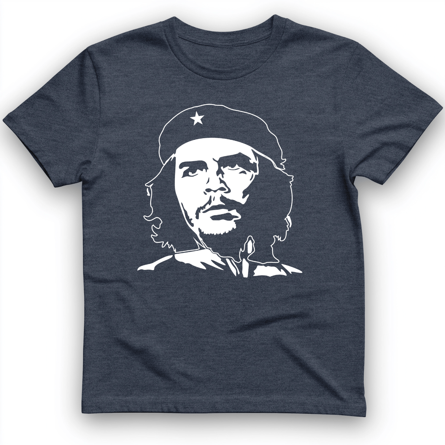 Che Guevara B&W T-Shirt Heather Navy / S