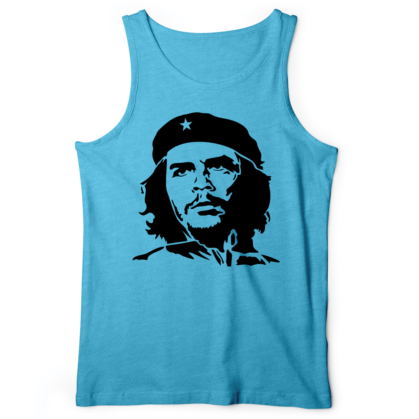 Che Guevara B&W Tank Aqua TriBlend / XS