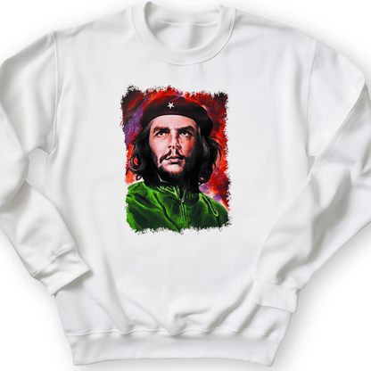 Che Guevara Colorized Crewneck White / S