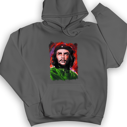 Che Guevara Colorized Hoodie Charcoal / S