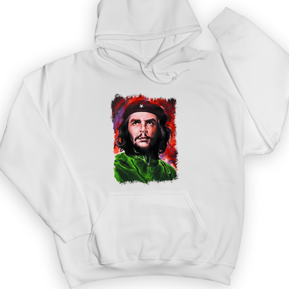 Che Guevara Colorized Hoodie White / S