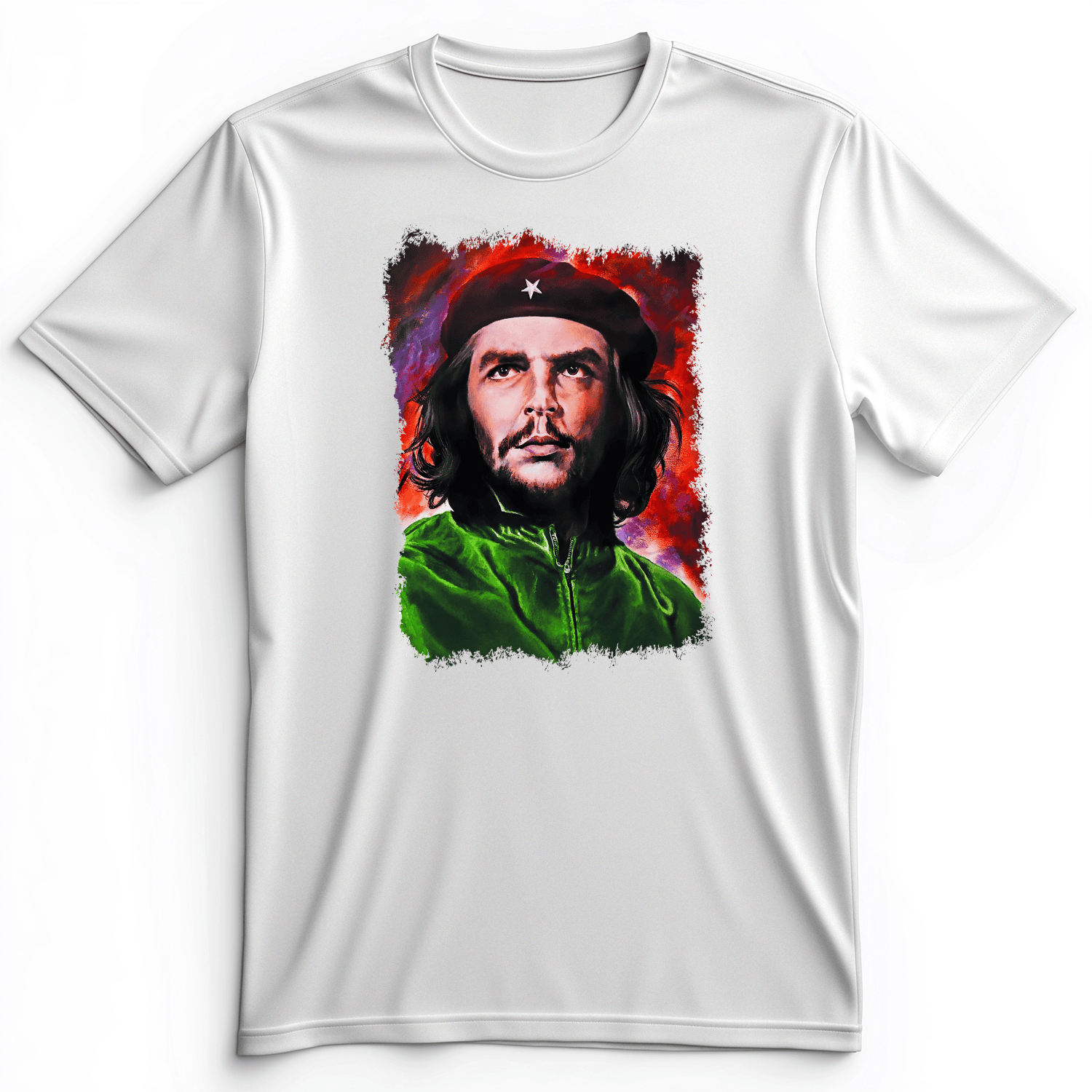 Che Guevara Colorized Premium Tee White / S
