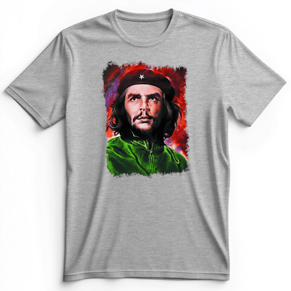 Che Guevara Colorized Premium Tee Athletic Heather / S